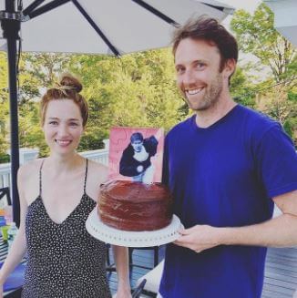 Kristen Connolly with her husband Stephen O' Reilly